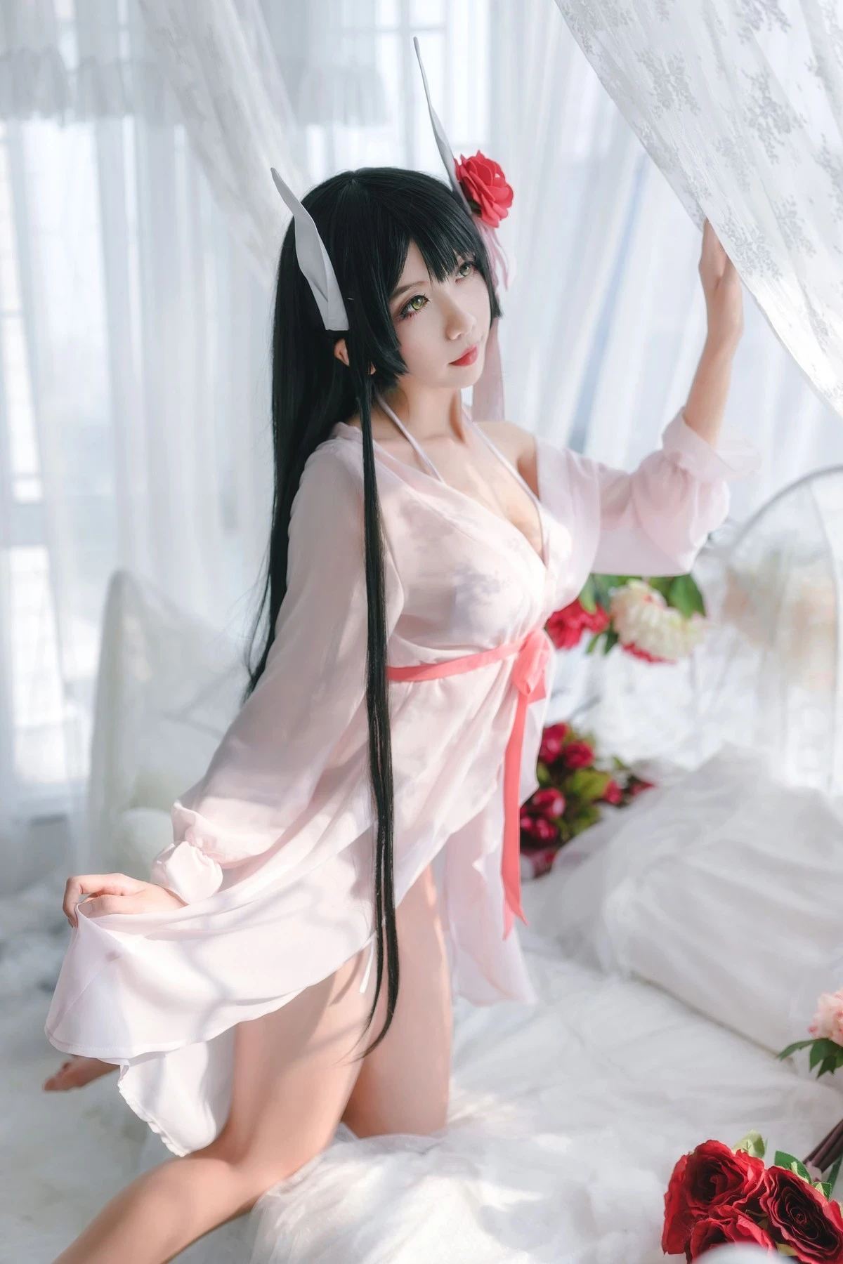 Cosplay 迷失人形QUQ 比叡 月下巡遊