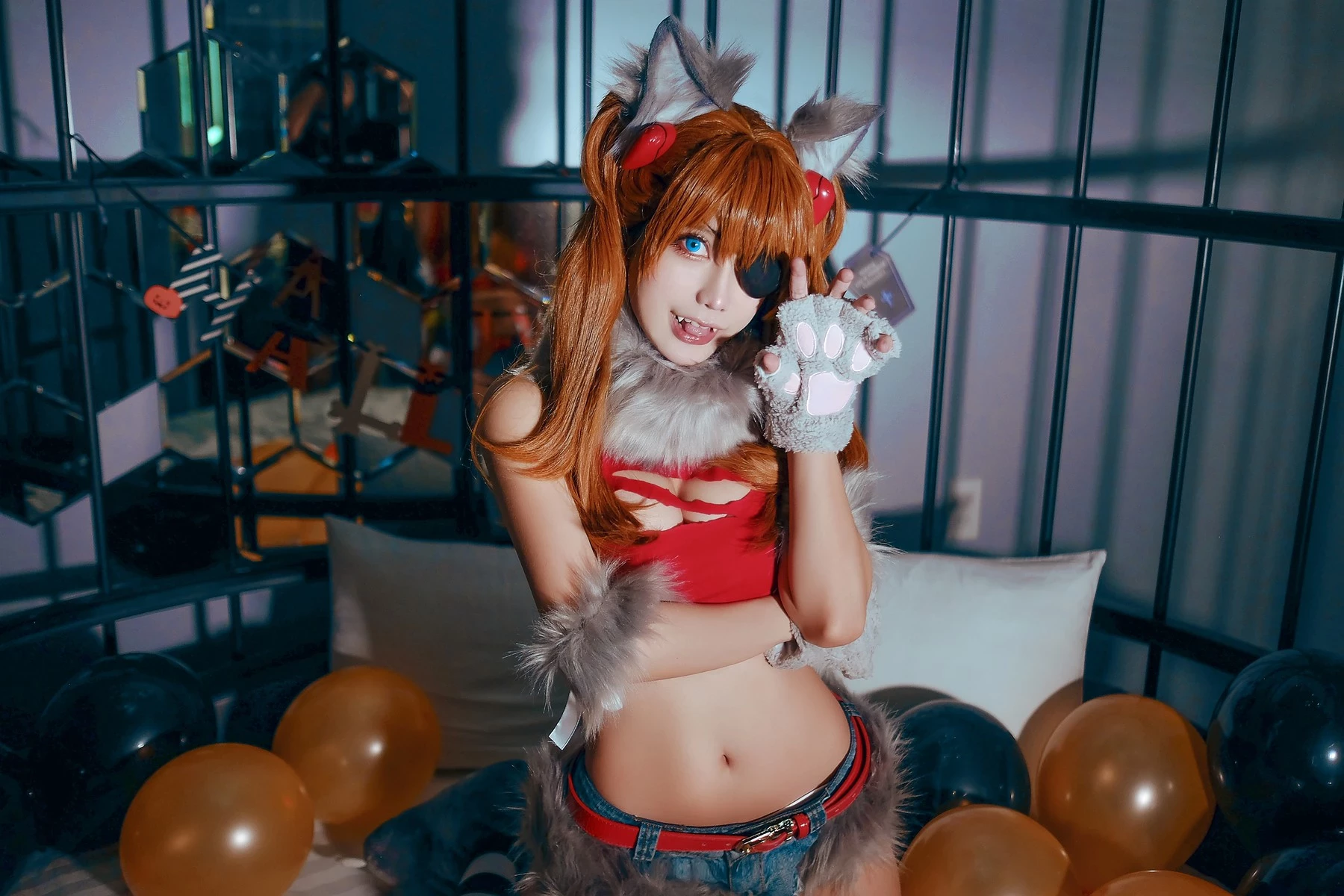 MingTao 明桃 Cosplay Asuka Werewolf