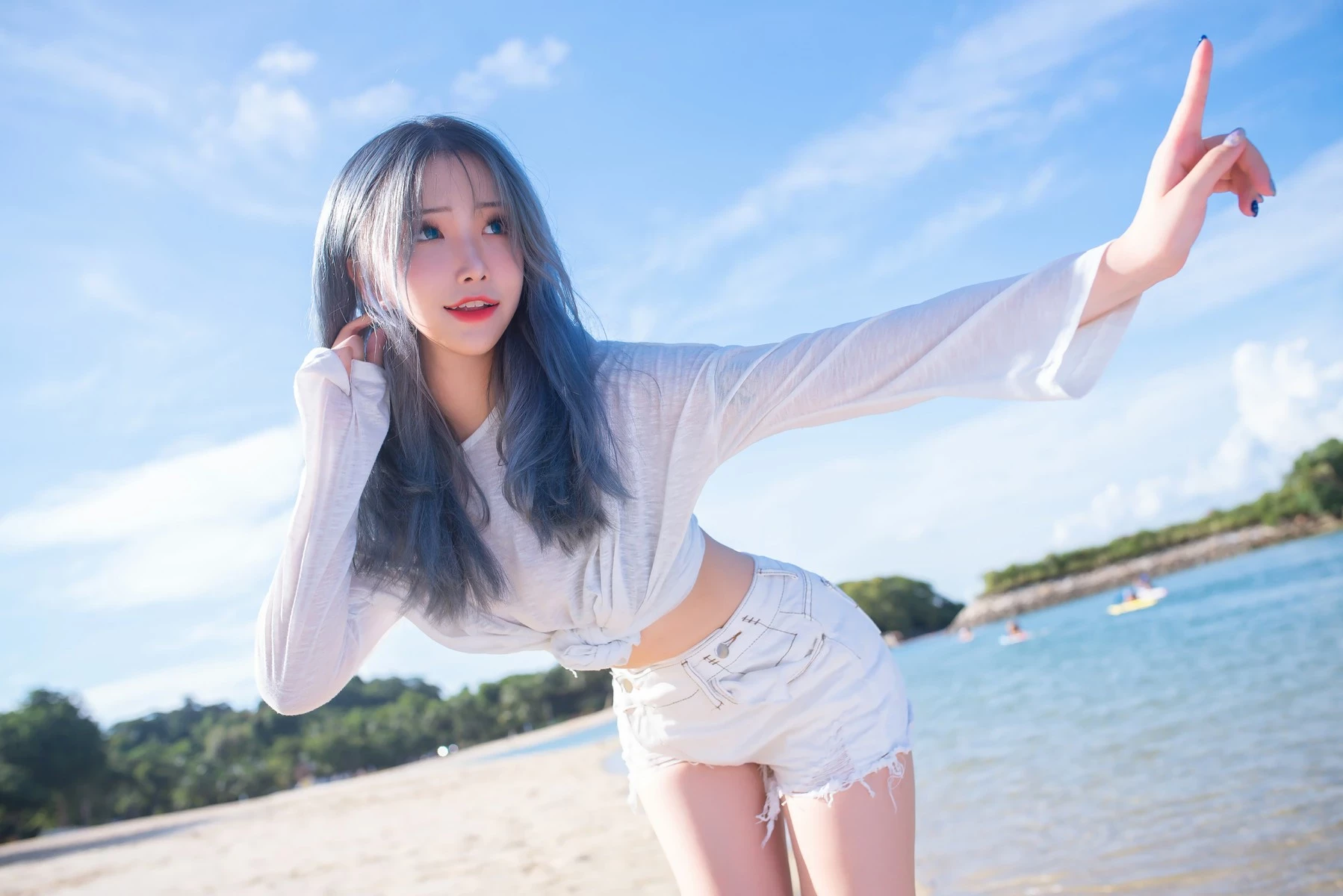 Plant Lily 花リリ Cosplay Beach lily