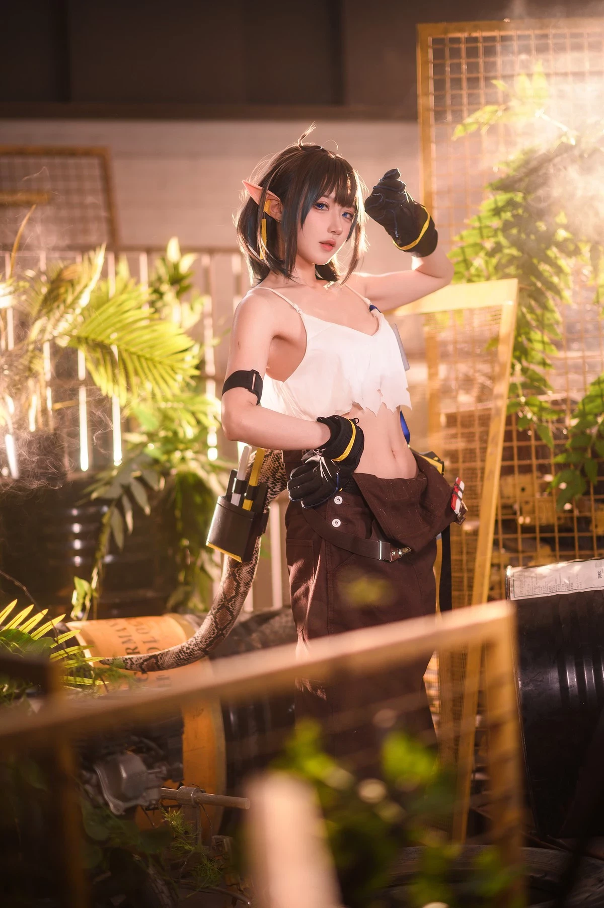 阿包也是兔娘 Cosplay 森蚺 Forest Flea