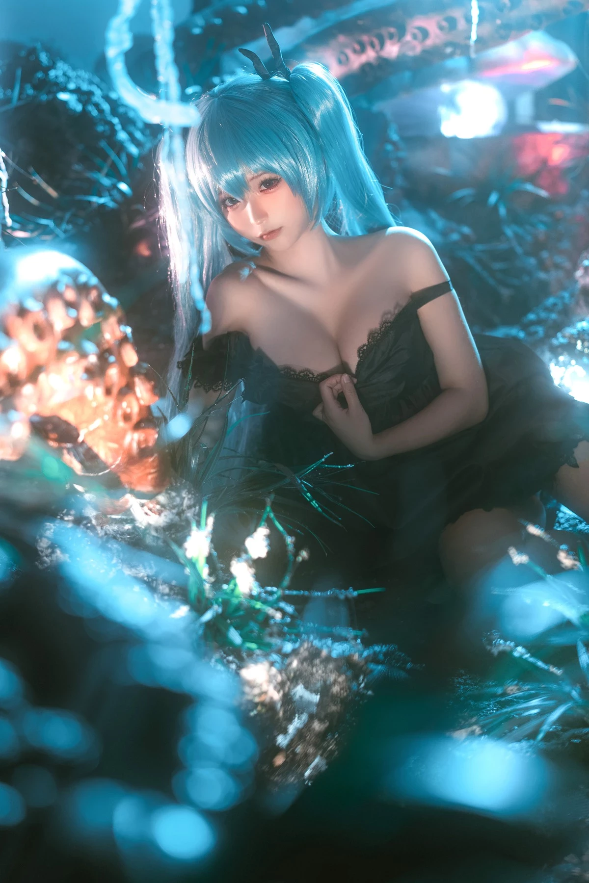 蠢沫沫 Cosplay 深海少女