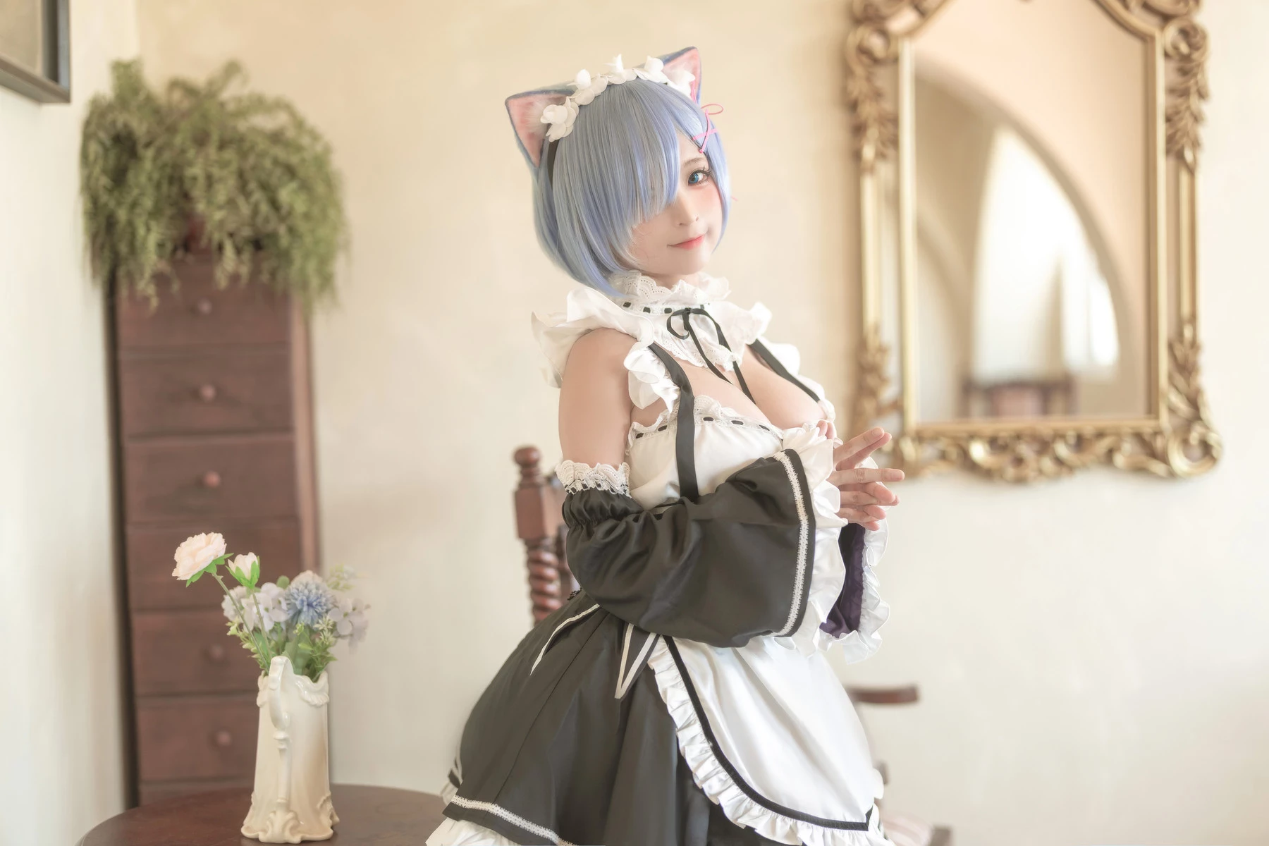 蠢沫沫 Cosplay 雷姆