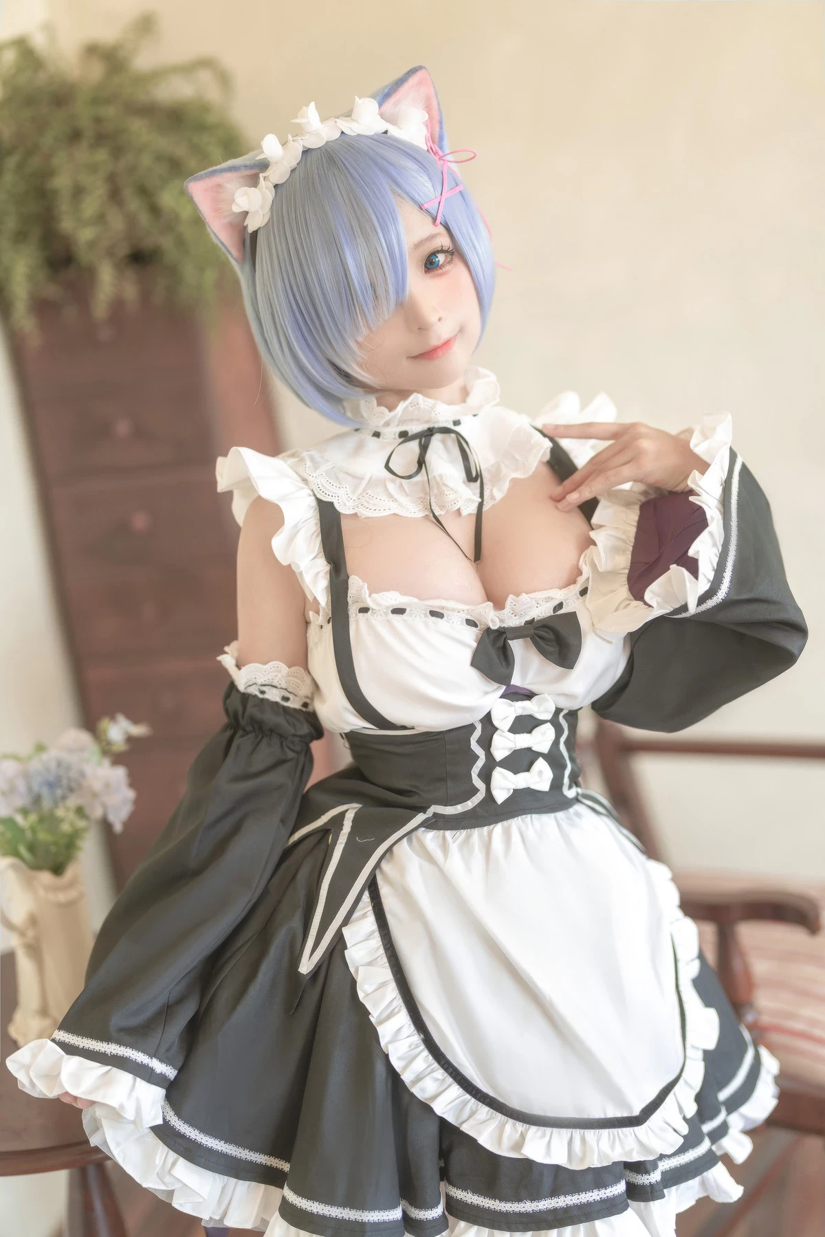 蠢沫沫 Cosplay 雷姆