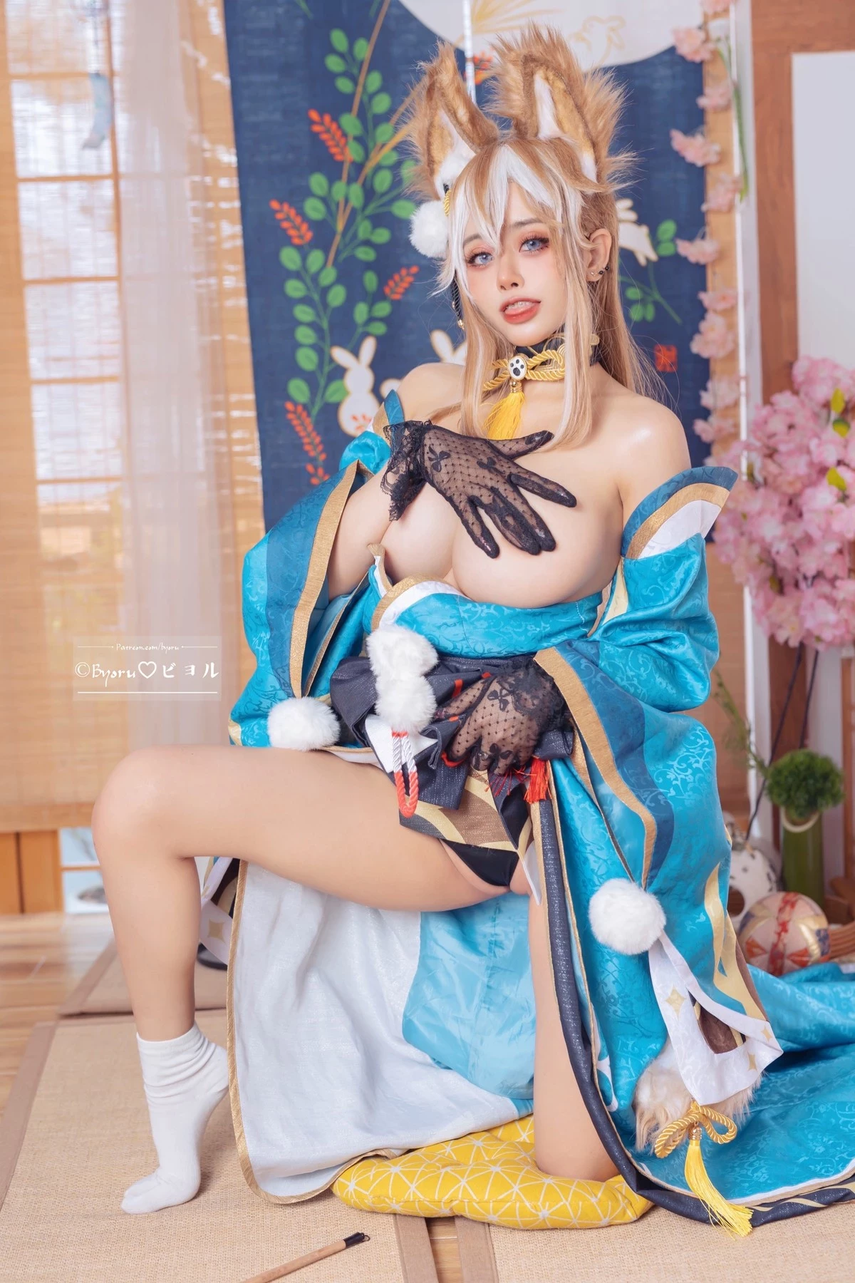 蘿莉Byoru Cosplay Miss Hina Genshin Impact