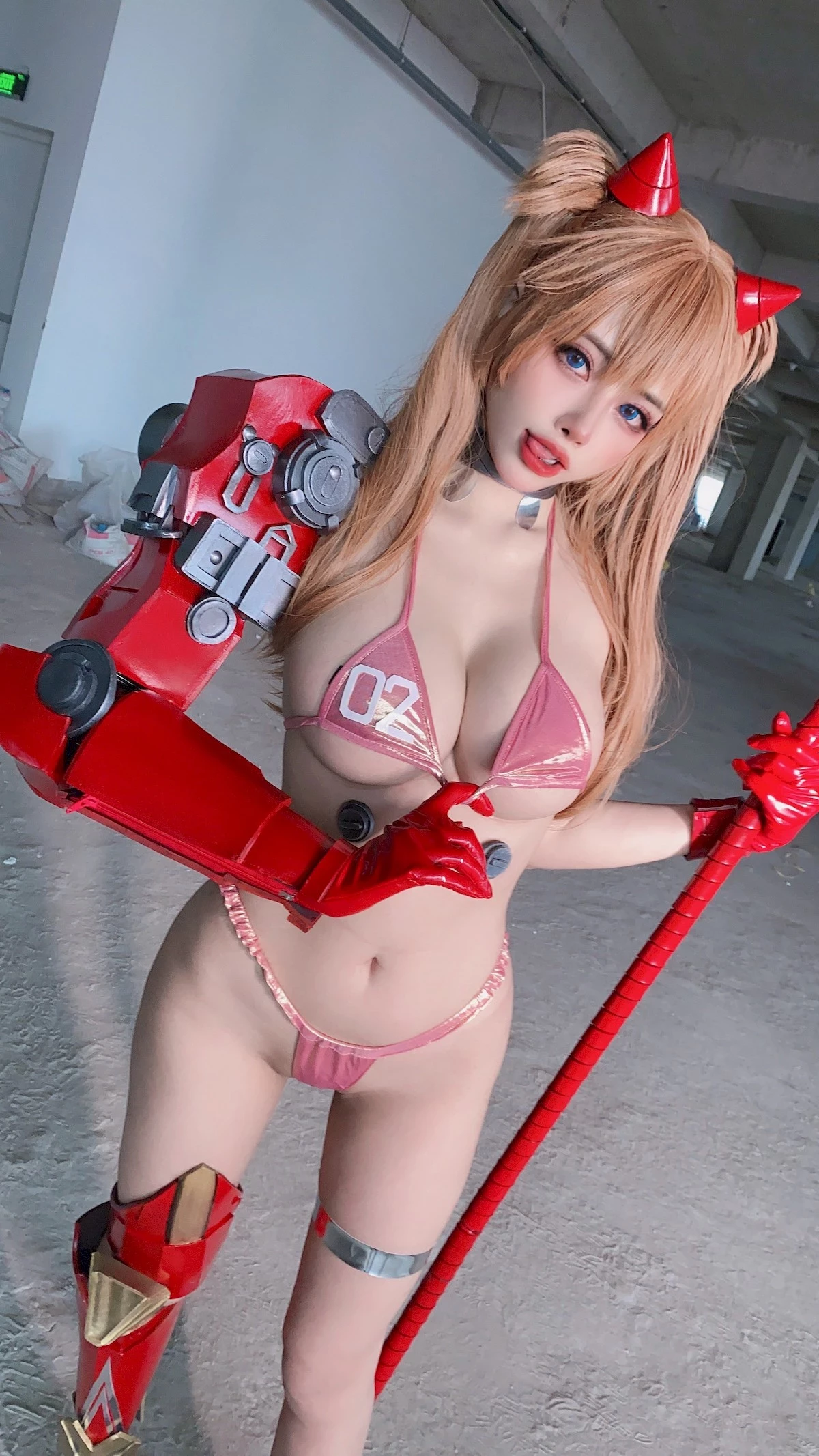 蘿莉Byoru Cosplay 式波 アスカ ラングレー Asuka Langley