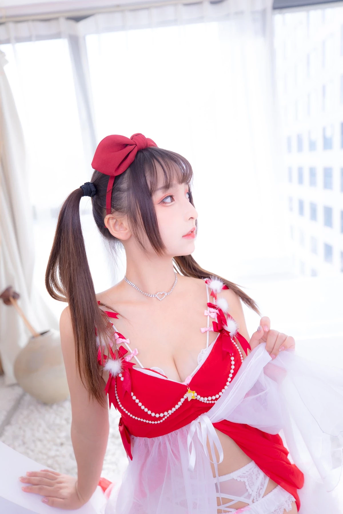 神楽坂真冬 Cosplay 天使への願い