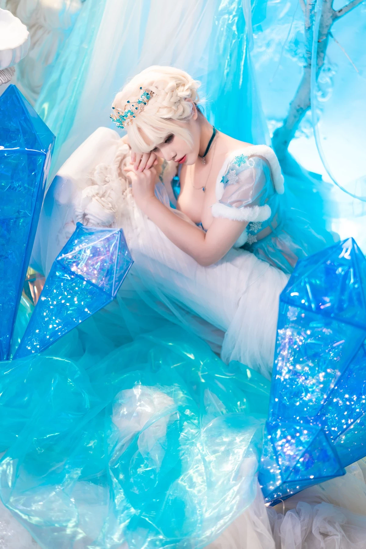 雯妹 Cosplay 冰雪 Snow Ice