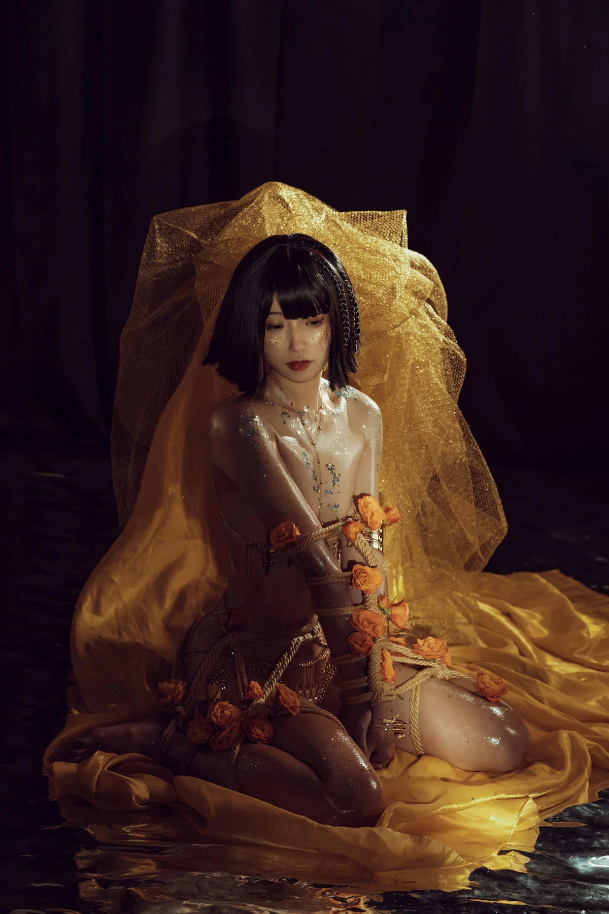 雲溪溪 Cosplay 花與繩 Flower and Rope