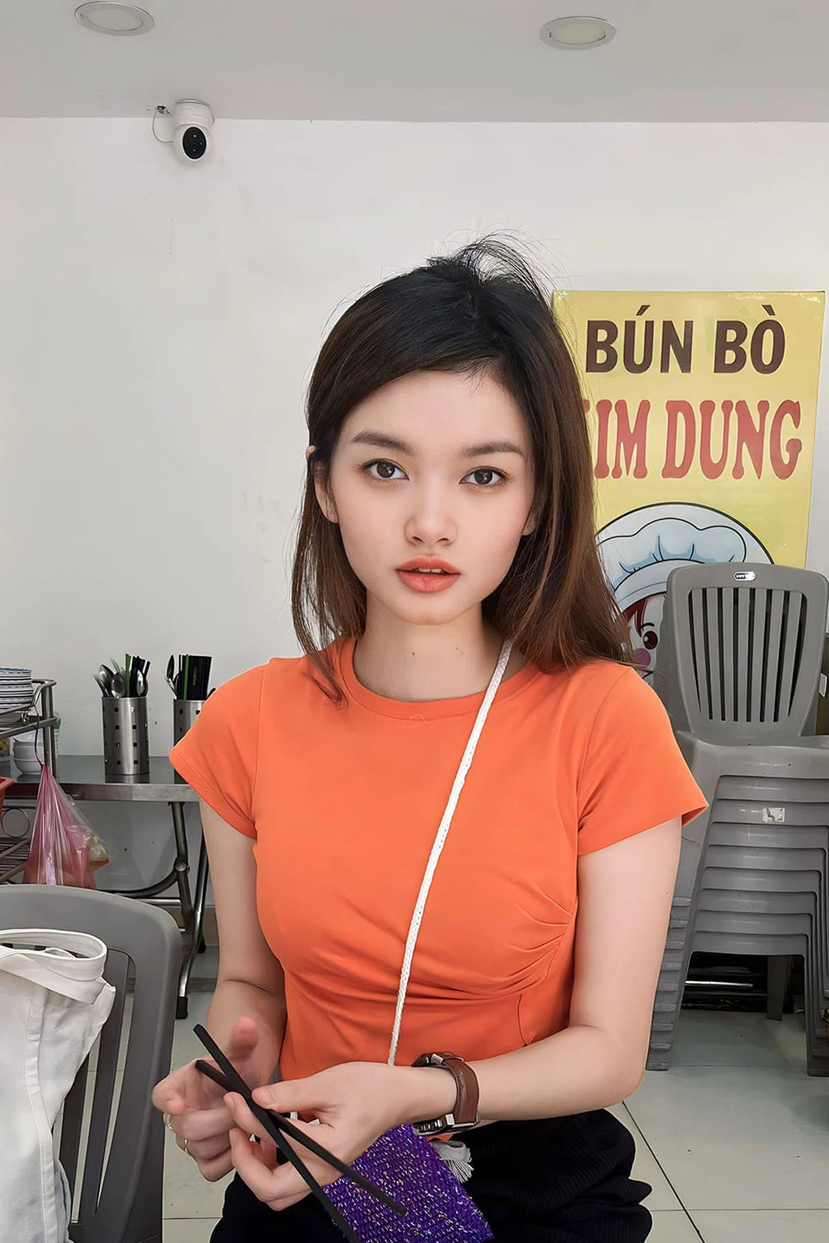 Dương Kim Tường Vi 越南女学生在大学读书并兼职模特