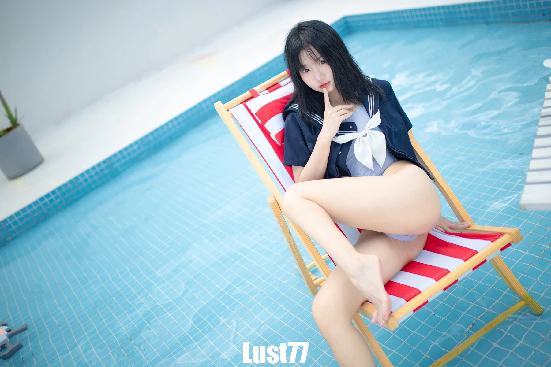 Cosplay 柒柒要乖哦 清涼夏日