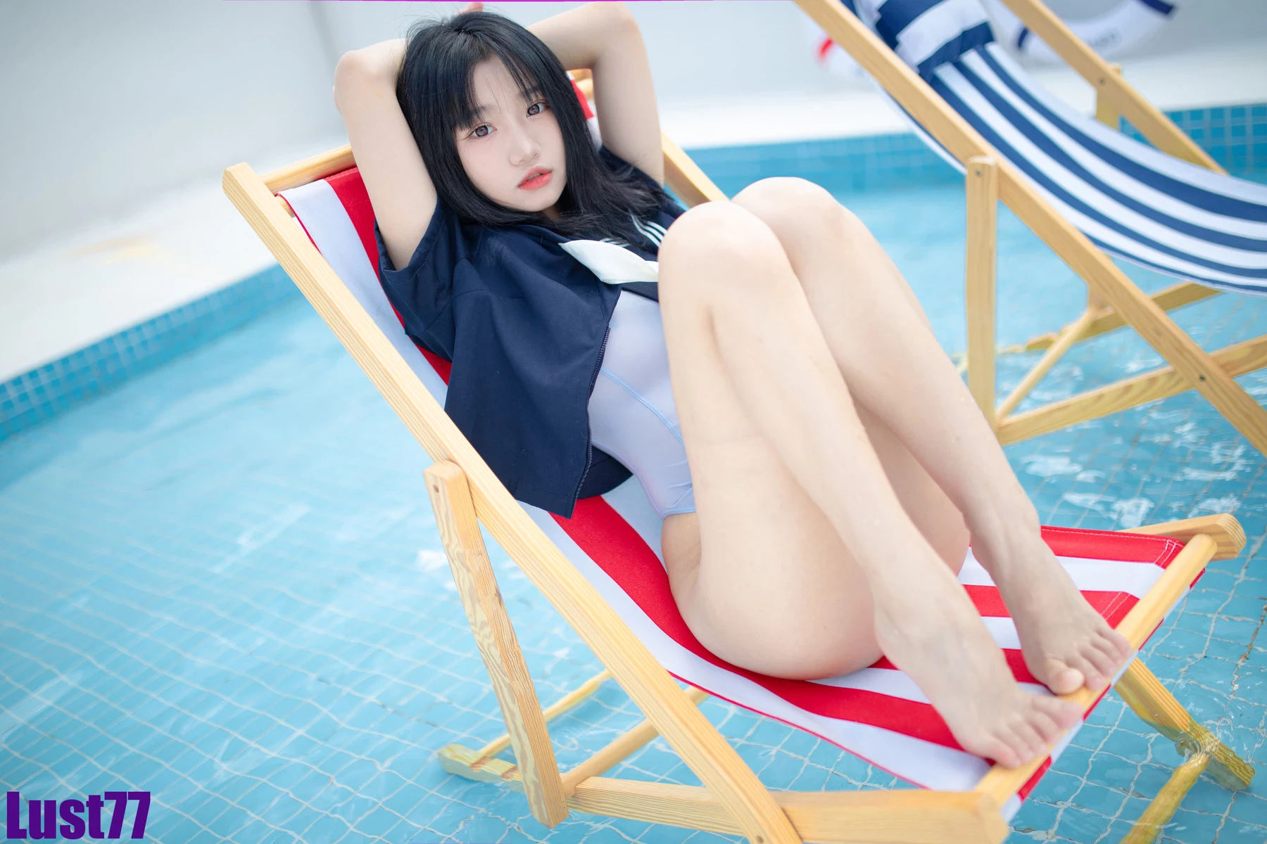 Cosplay 柒柒要乖哦 清涼夏日