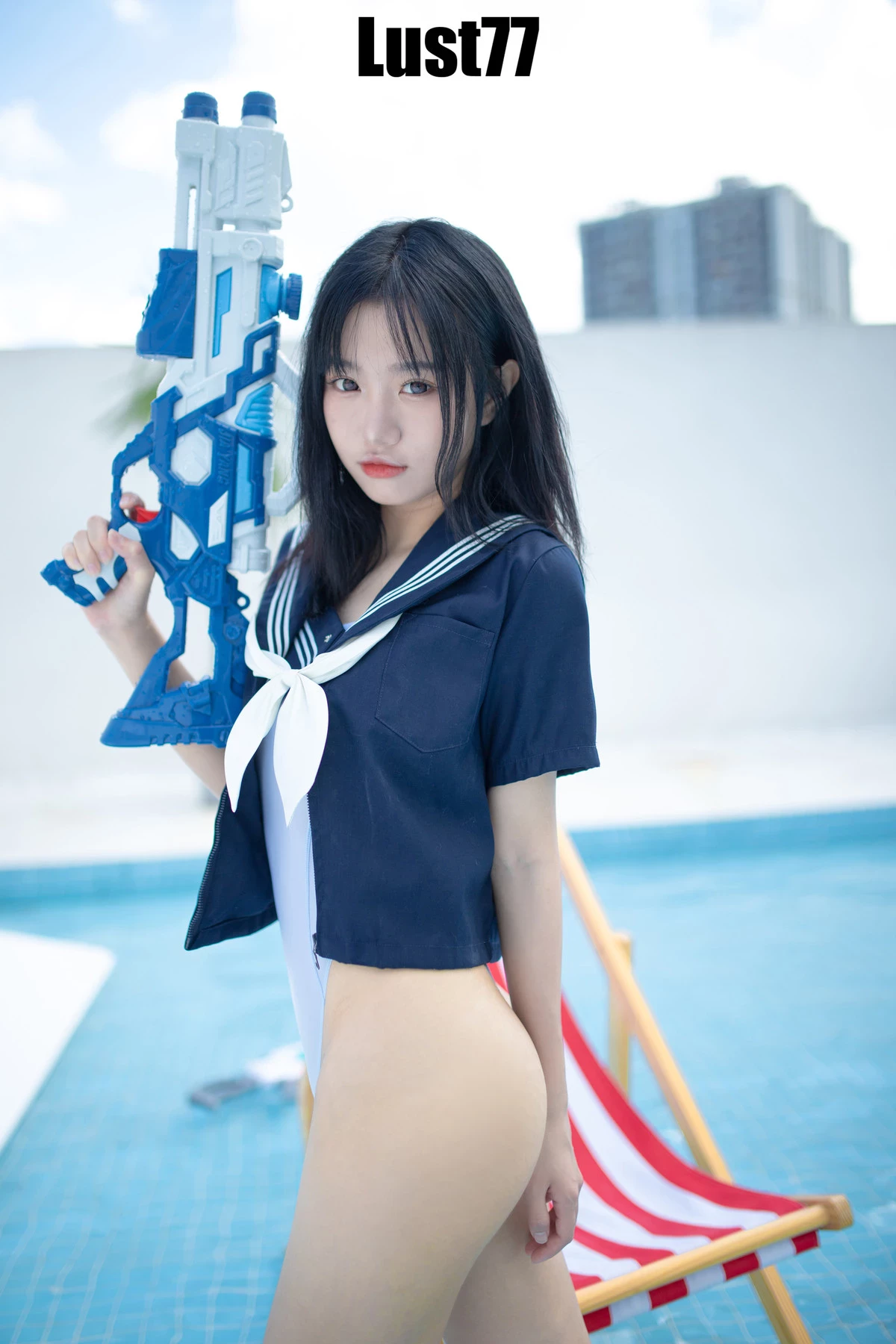 Cosplay 柒柒要乖哦 清涼夏日