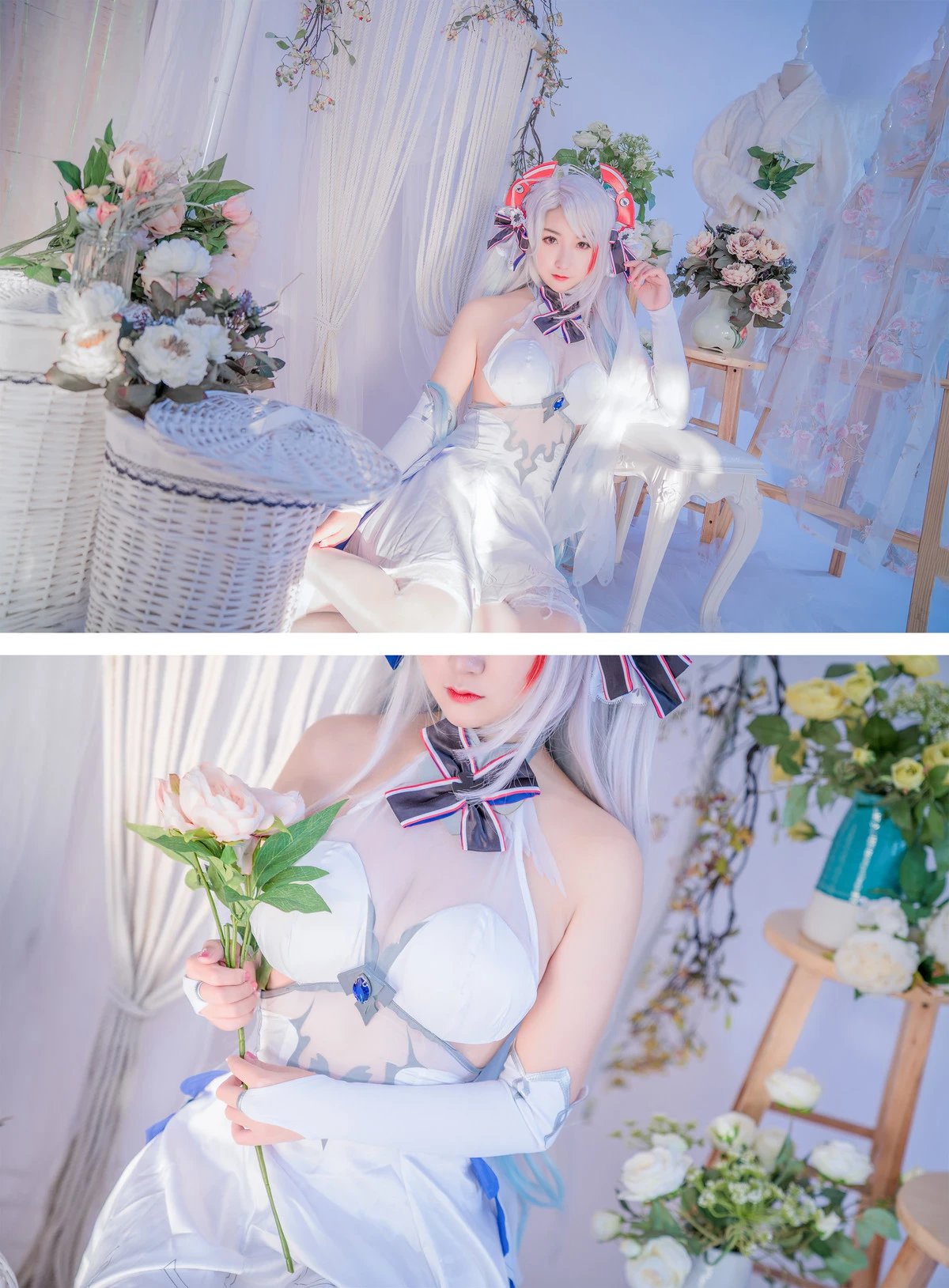 Cosplay 貓九醬Sakura 碧藍誓約 Set.01