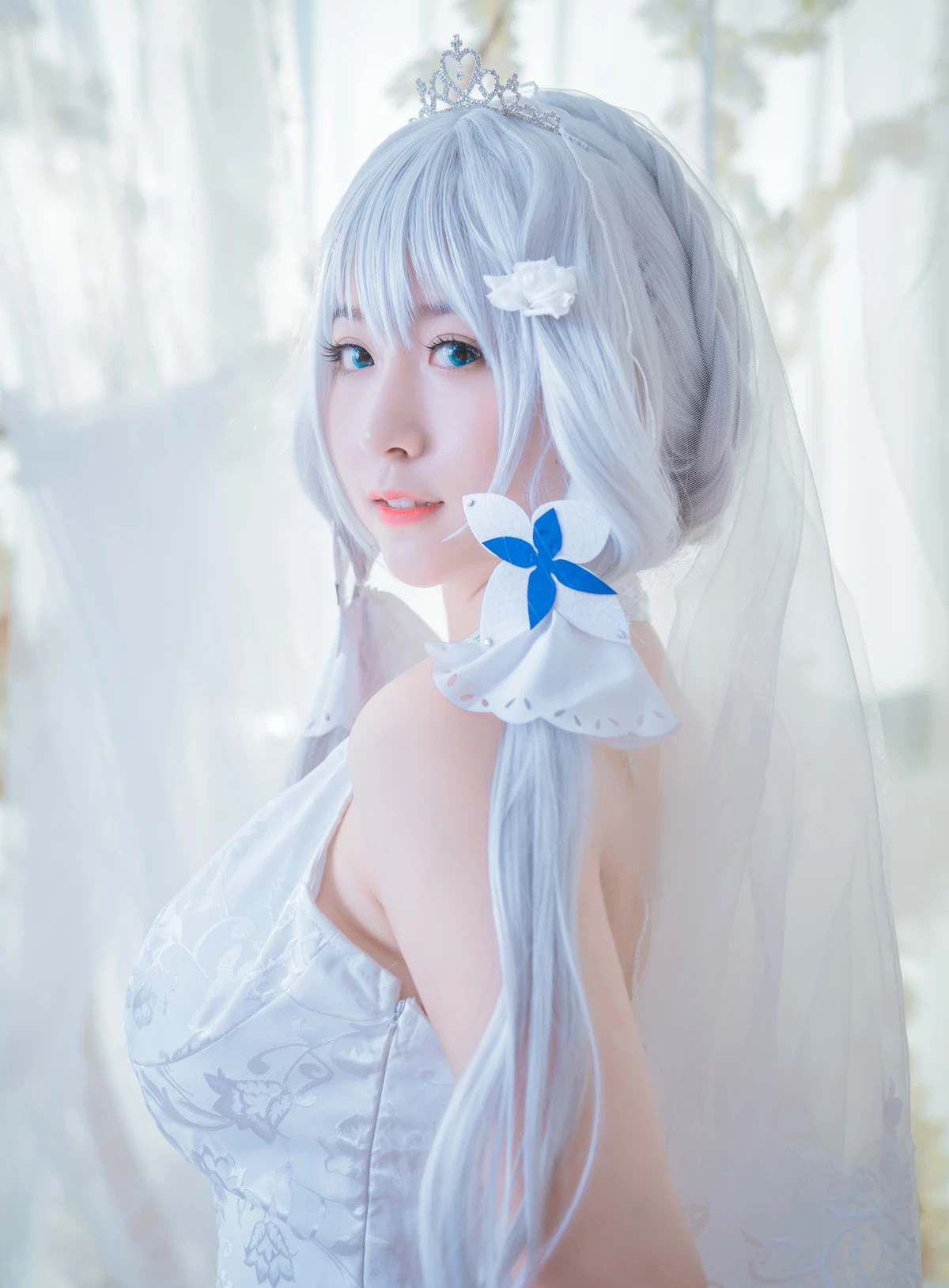 Cosplay 貓九醬Sakura 碧藍誓約 Set.01