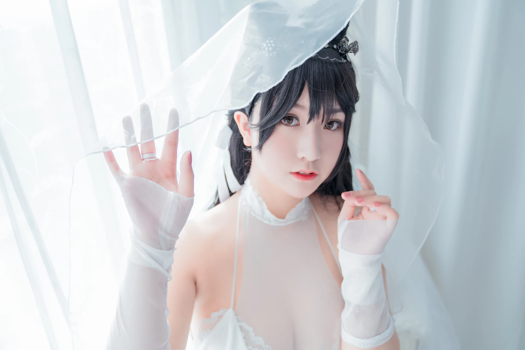 Cosplay 貓九醬Sakura 碧藍誓約 Set.02