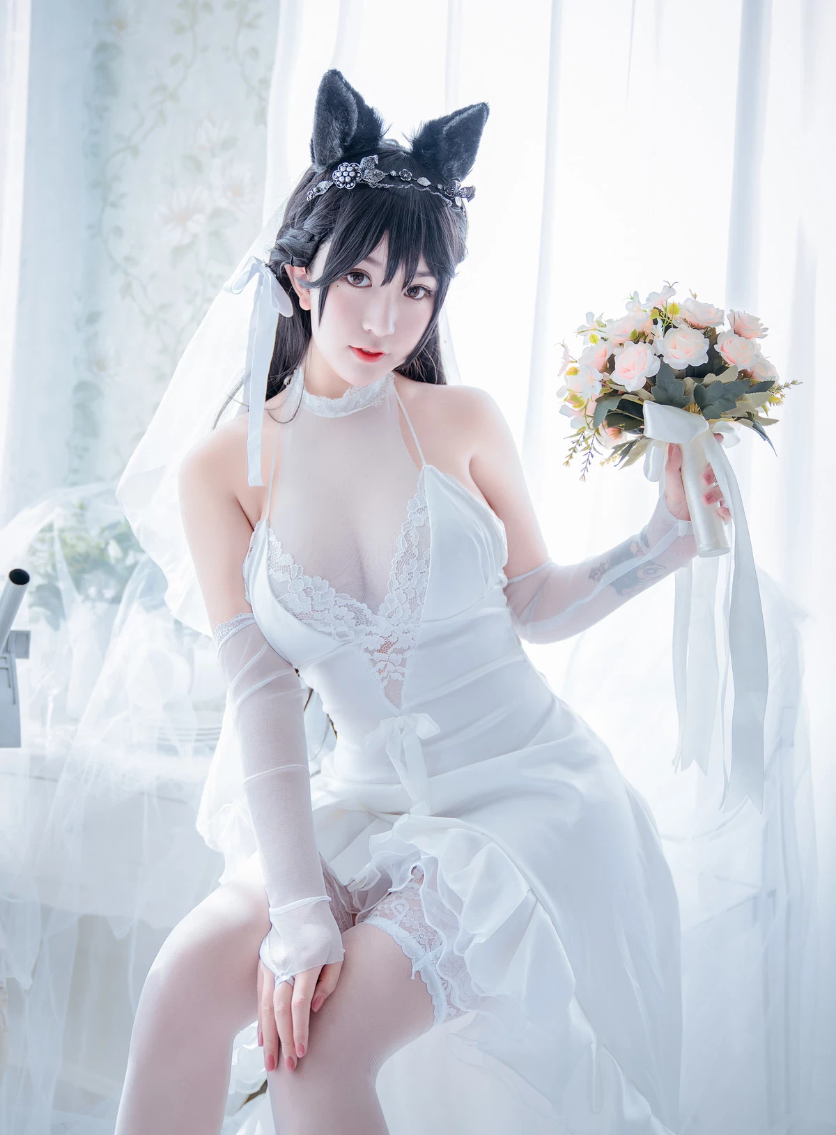 Cosplay 貓九醬Sakura 碧藍誓約 Set.02