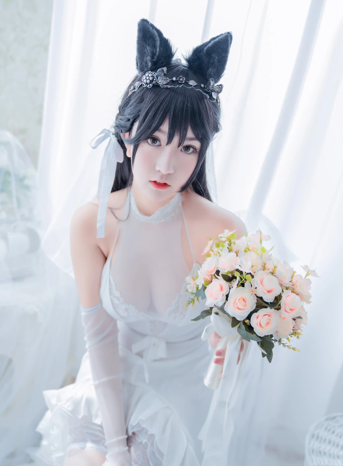 Cosplay 貓九醬Sakura 碧藍誓約 Set.02