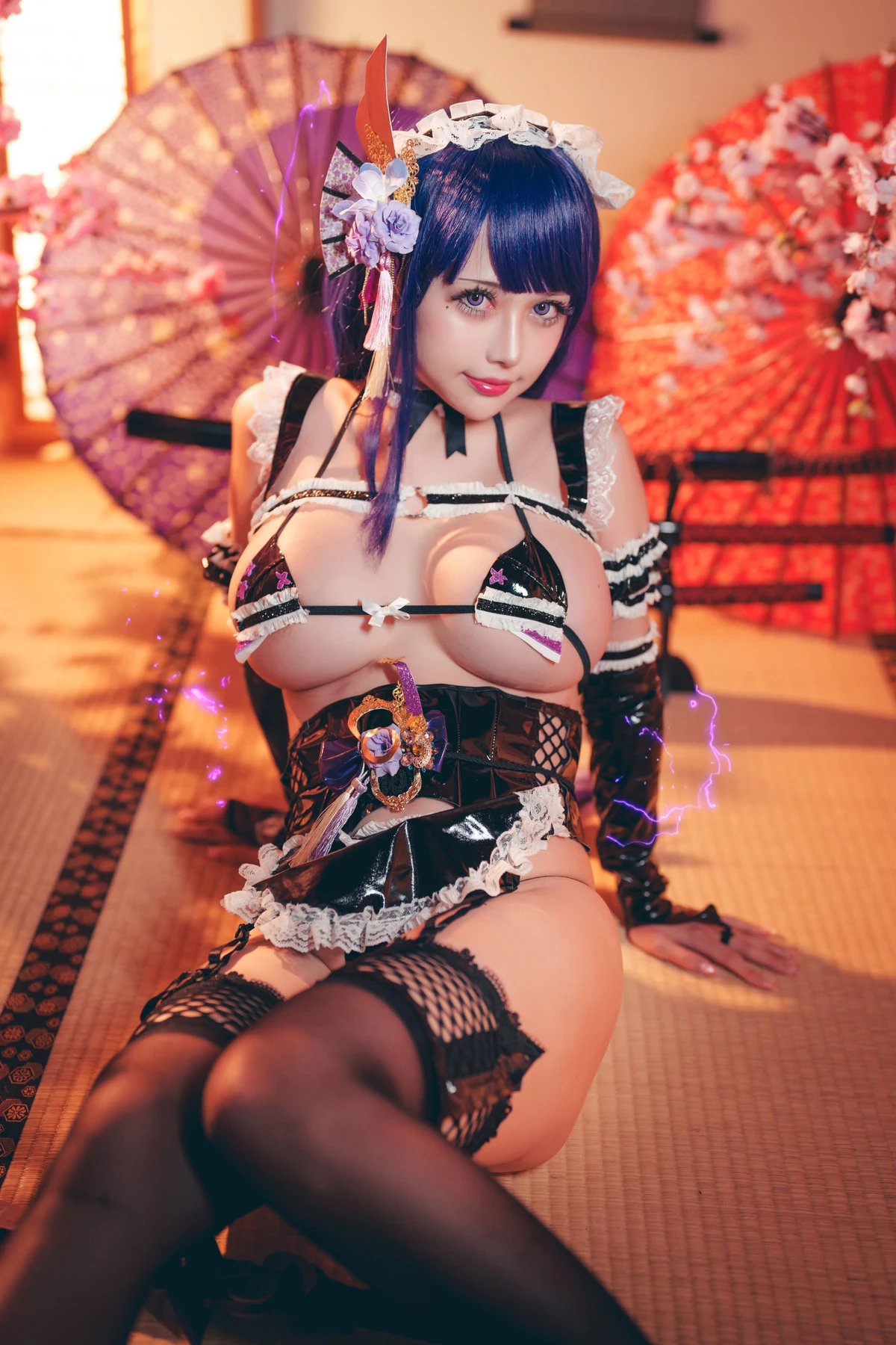 Cosplay 沖田凜花Rinka 雷電將軍