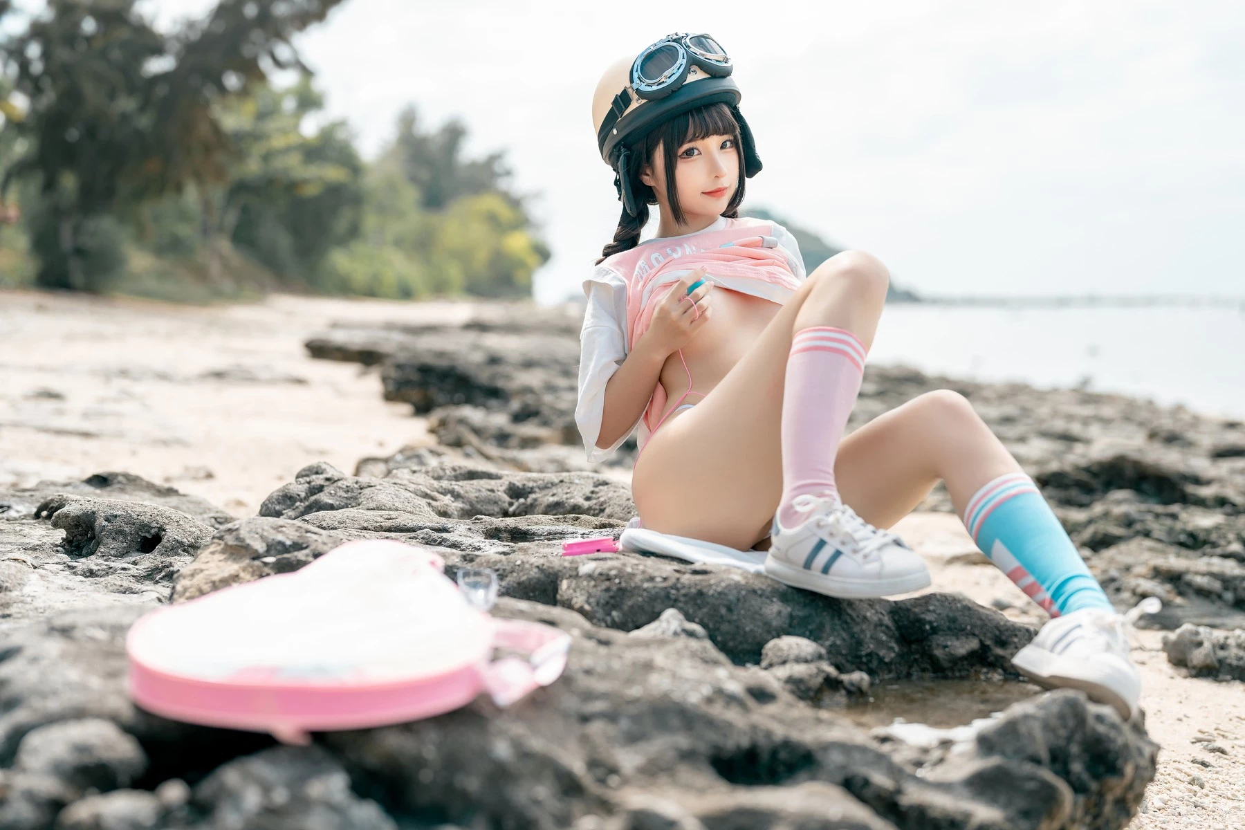 Cosplay 蠢沫沫 Chunmomo Electric Car Set.02