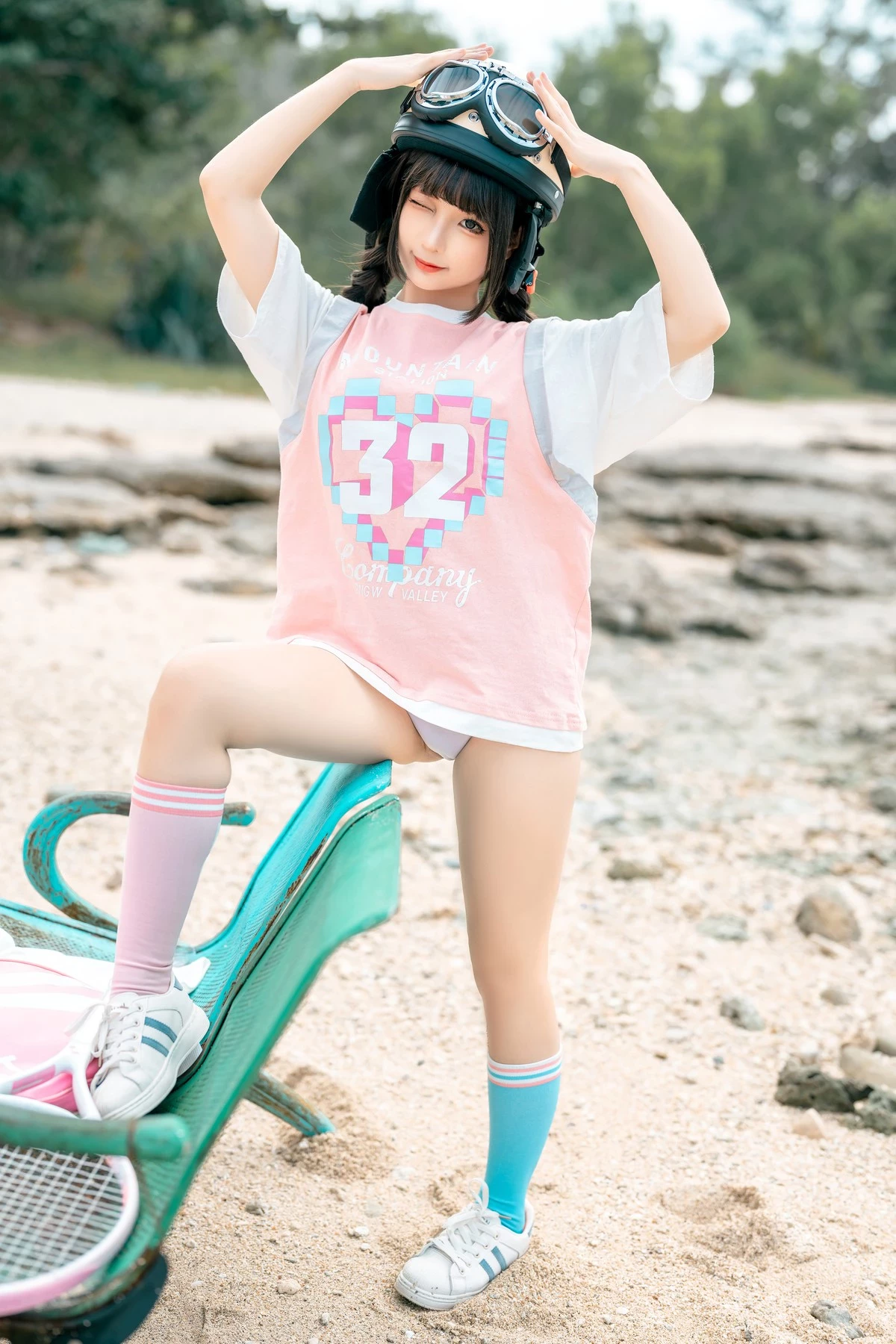 Cosplay 蠢沫沫 Chunmomo Electric Car Set.01