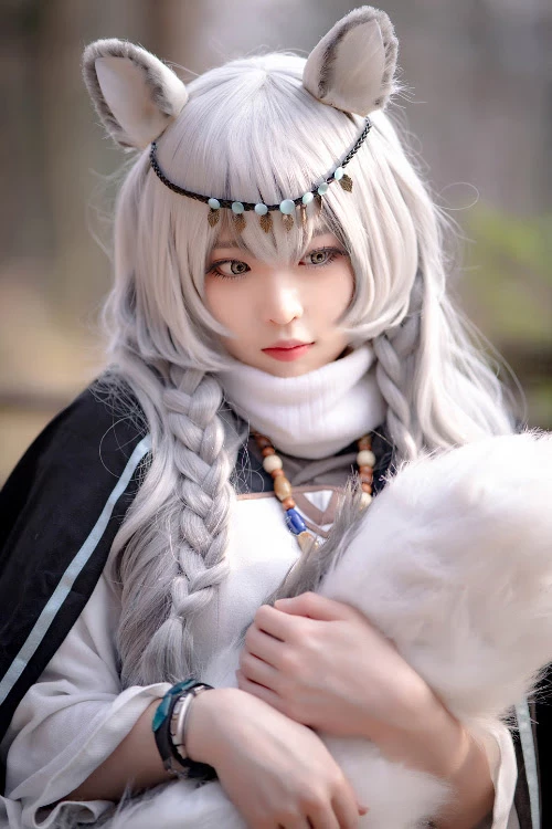 Cosplay 黏黏糰子兔 甘雨魅魔