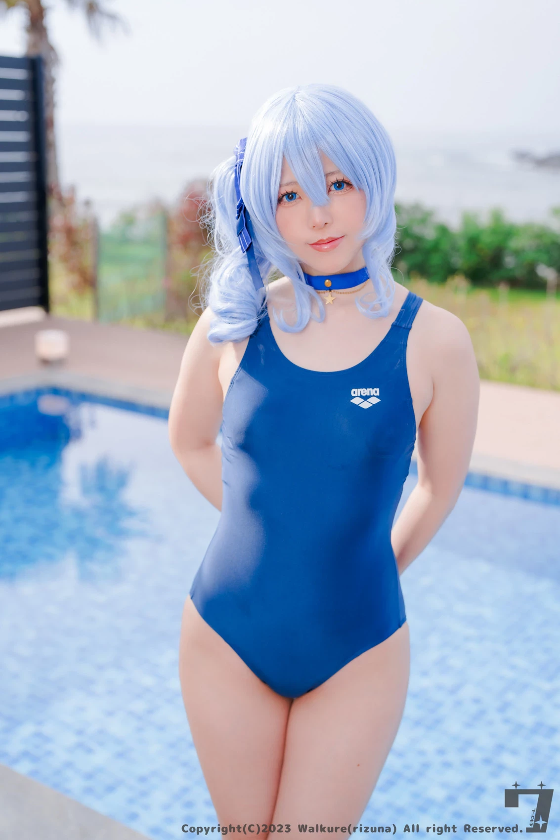 Rizuna - Hoshimachi Suisei school swimsuit