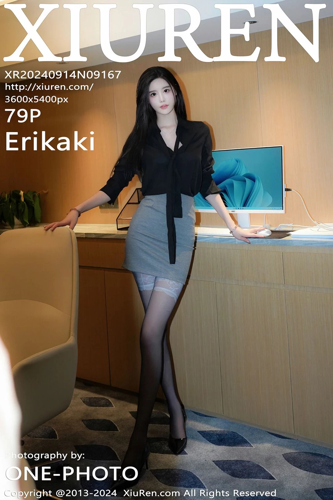 [XiuRen秀人网]2024.09.14 Vol.9167 Erikaki 完整版无水印写真[79P]