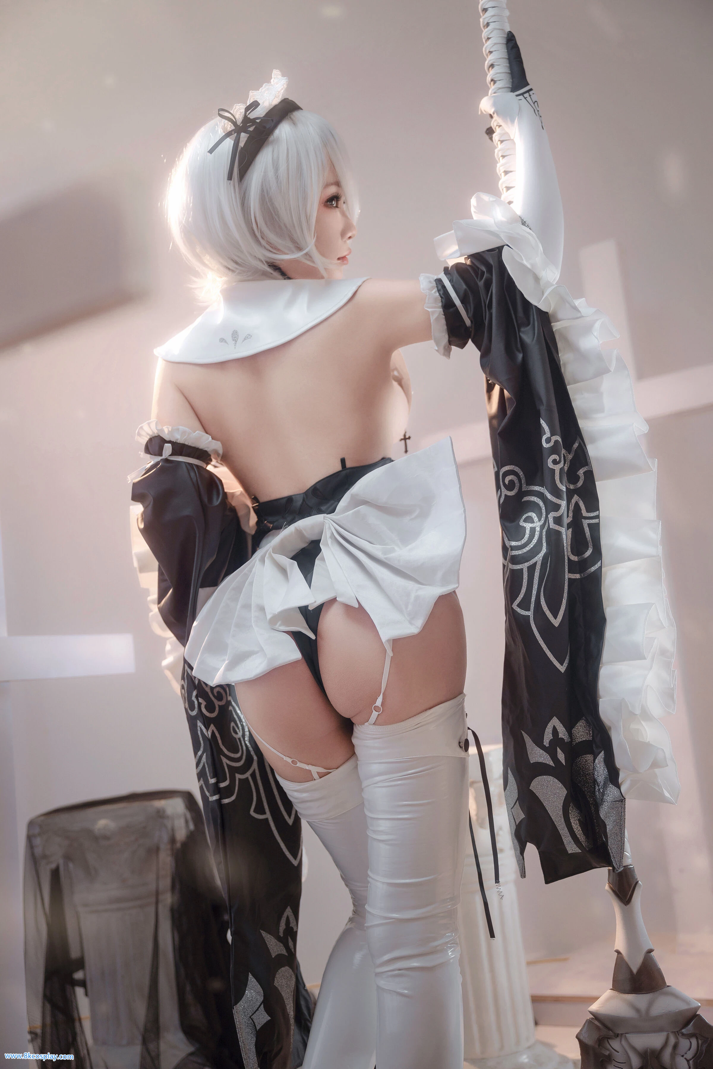 尼爾：自動人形 2B 女僕 CN：七七娜娜子 [12P]