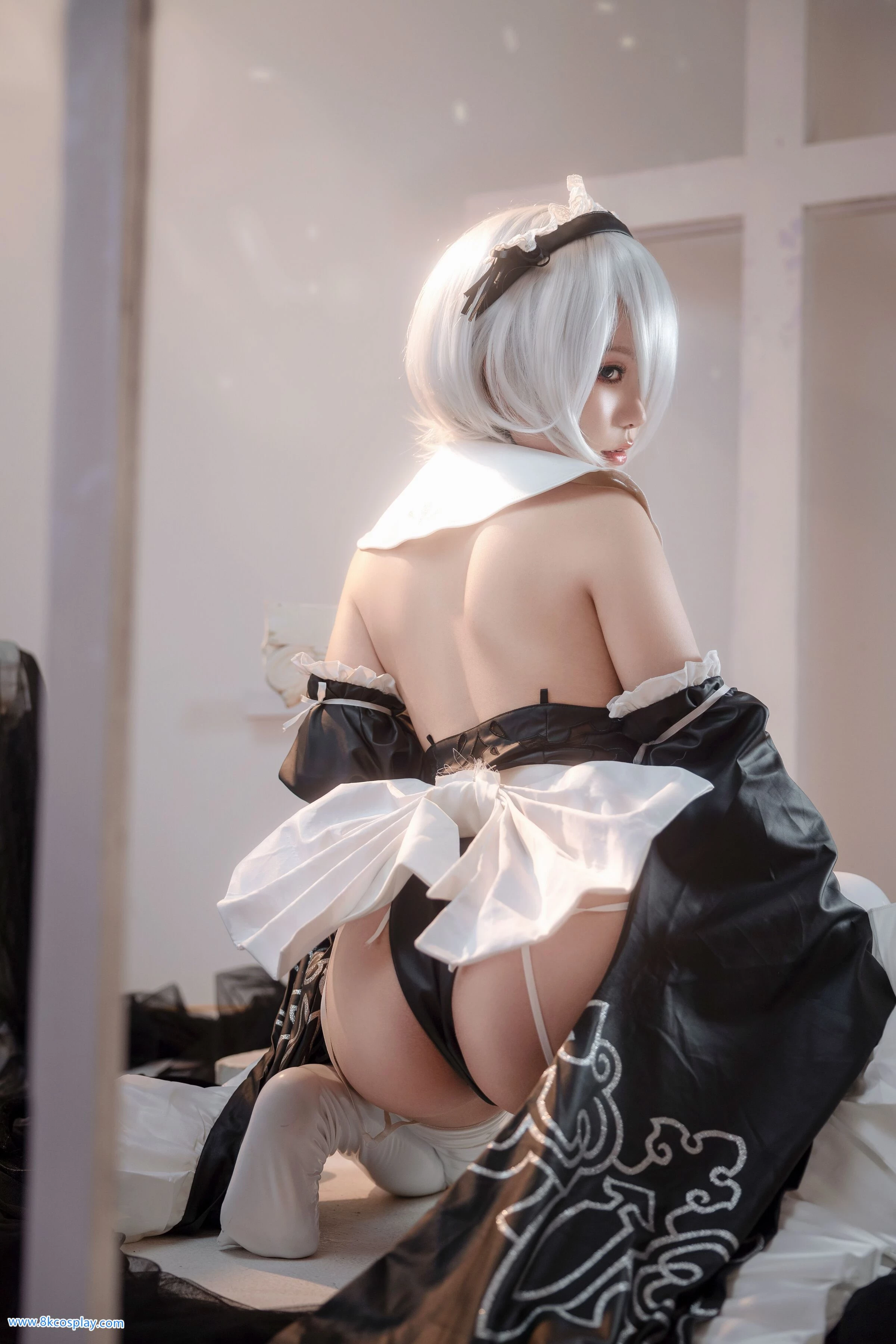 尼爾：自動人形 2B 女僕 CN：七七娜娜子 [12P]