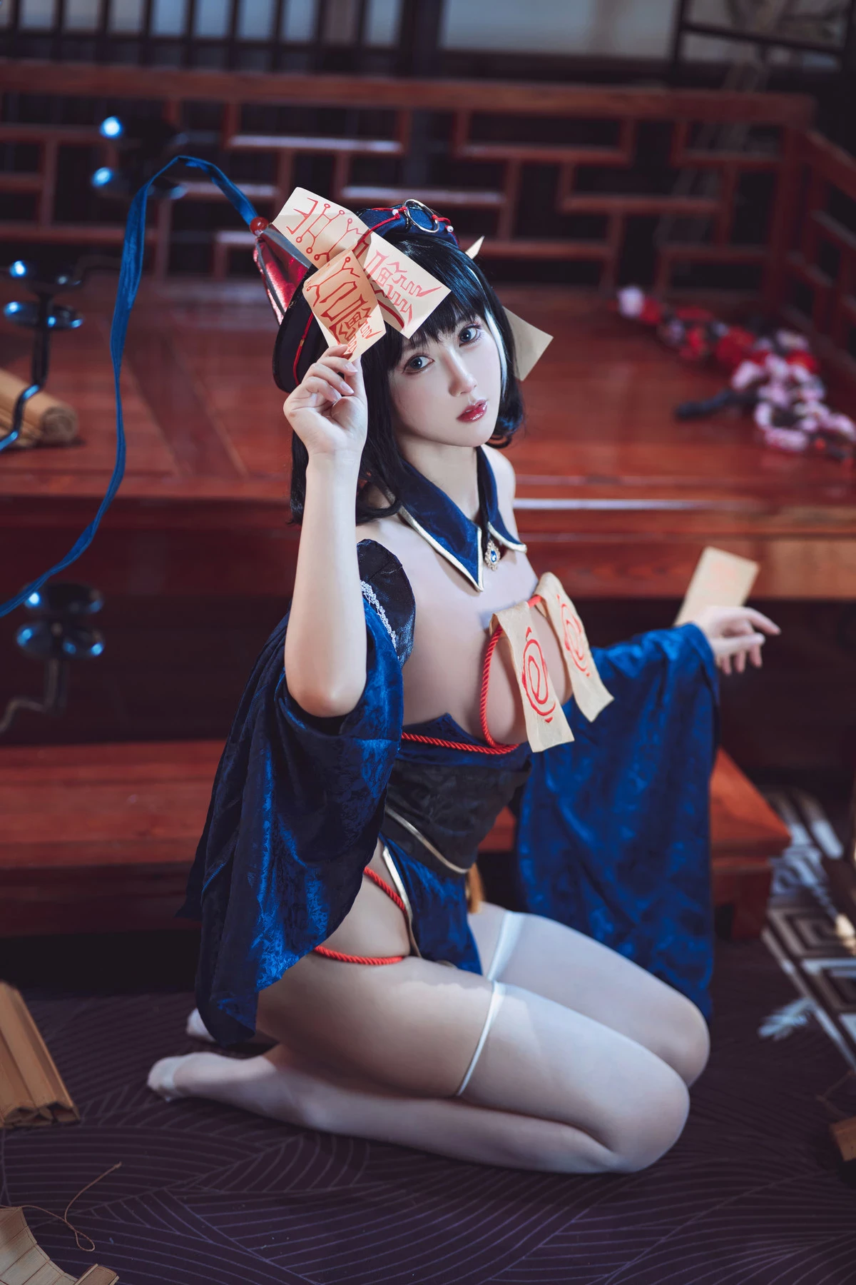 Cosplay 羽生三未 華甲歡慶殭屍三未全