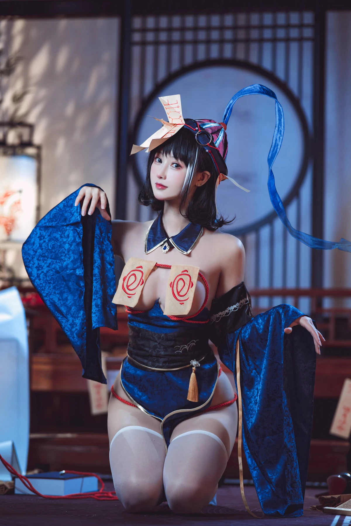 Cosplay 羽生三未 華甲歡慶殭屍三未全