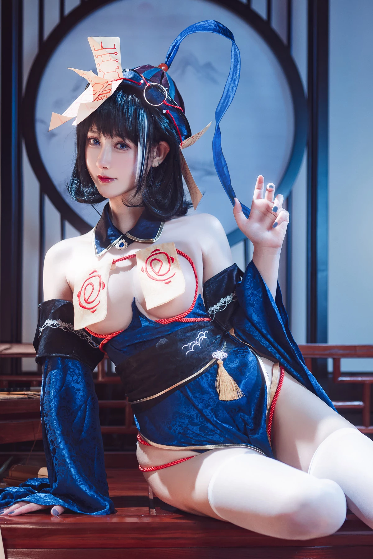 Cosplay 羽生三未 華甲歡慶殭屍三未全