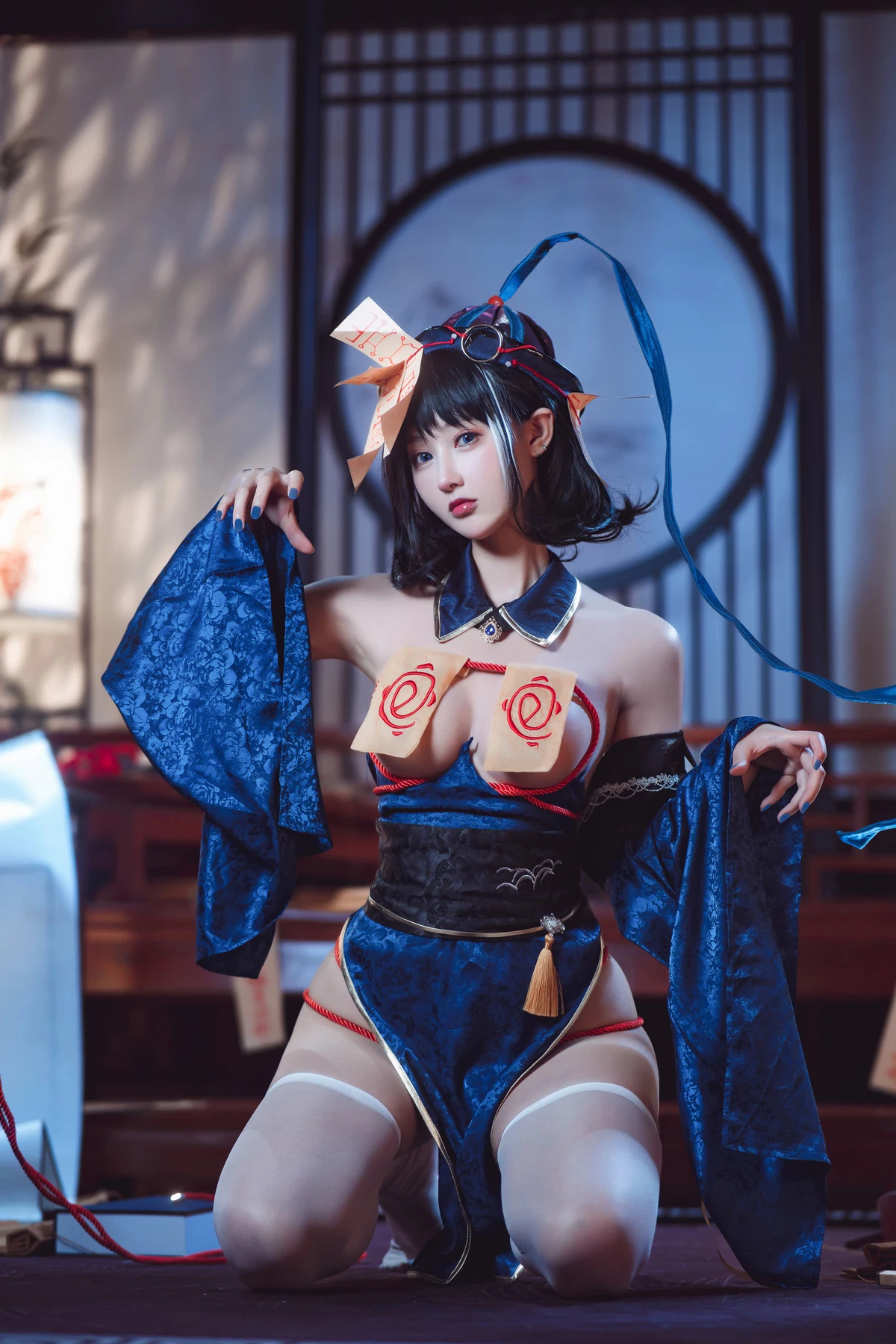 Cosplay 羽生三未 華甲歡慶殭屍三未全