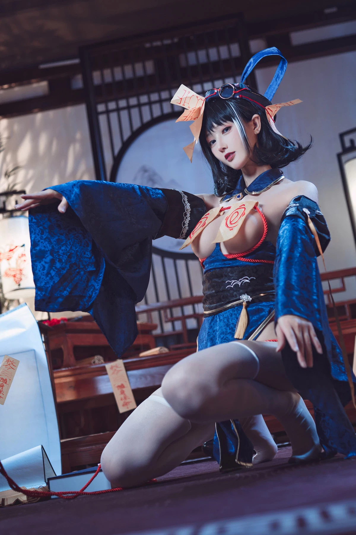 Cosplay 羽生三未 華甲歡慶殭屍三未全