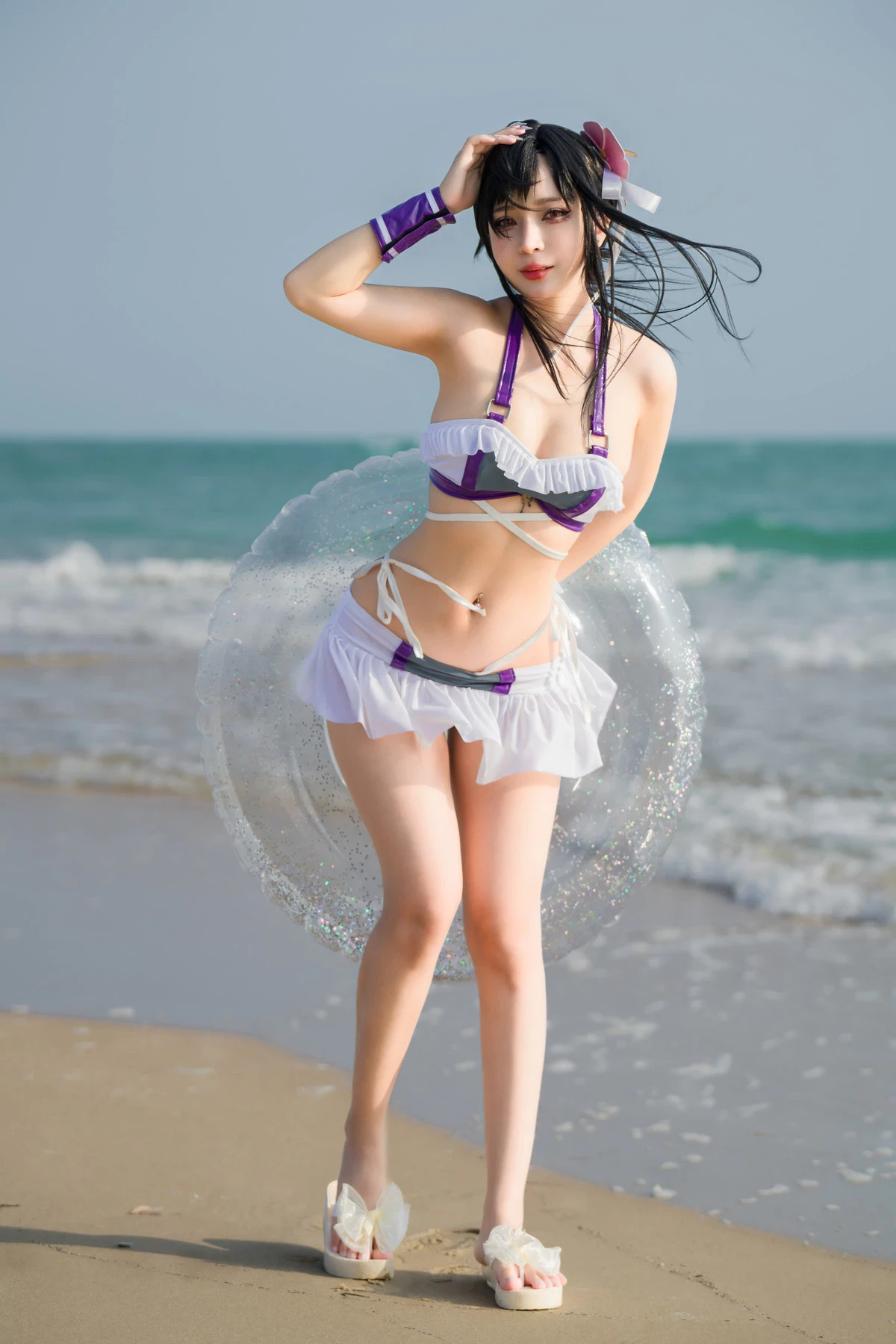 Cosplay Umeko.J Tifa Swimsuit Set.02