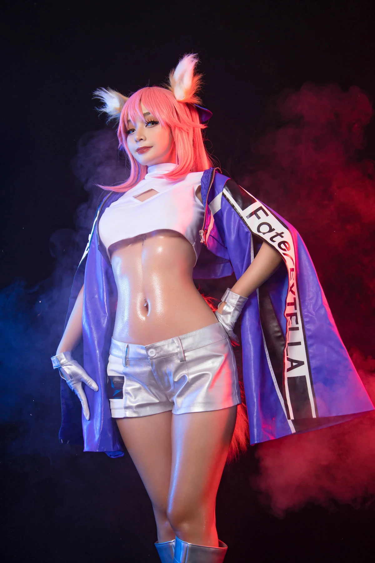 Cosplay Umeko.J Tamamo Racing Fate Extrella