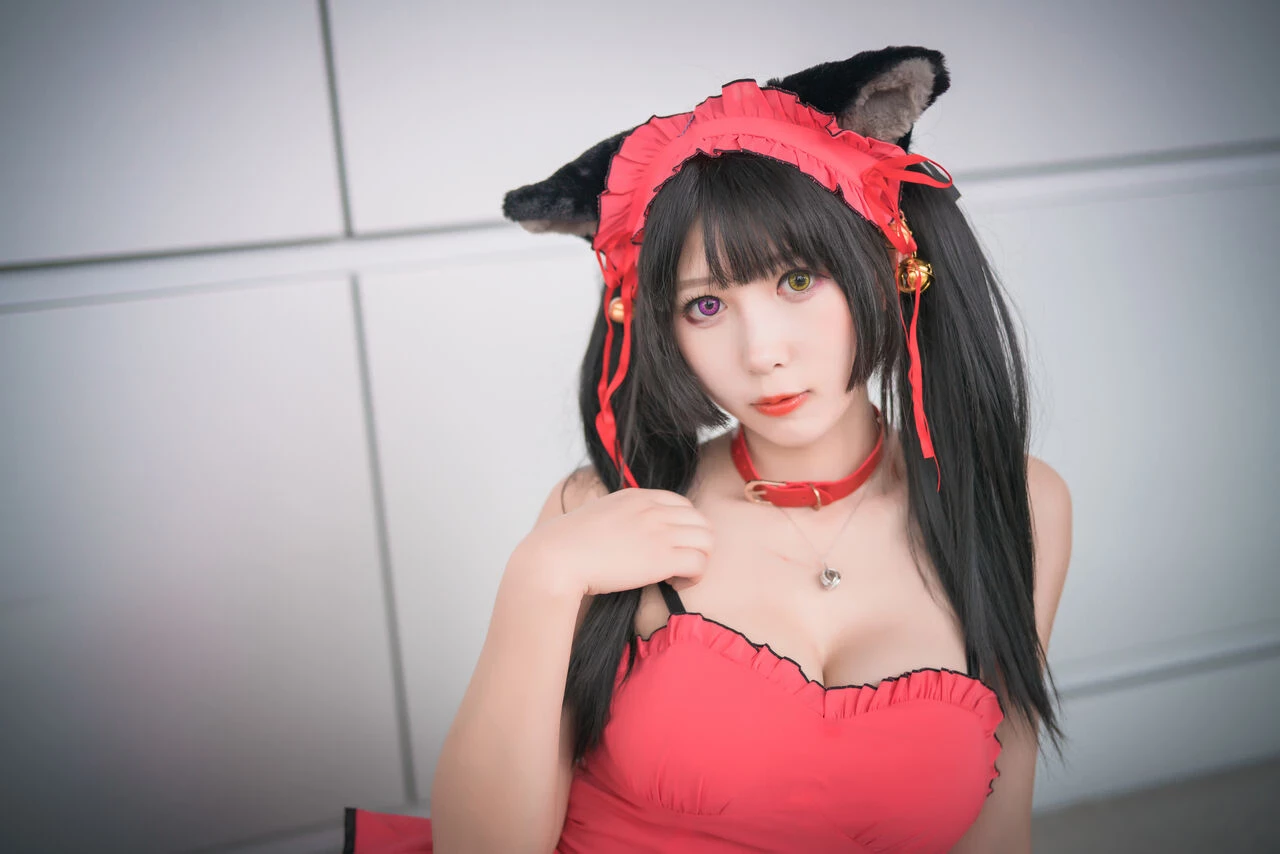 [黑米粥[小酥醬]] Tokisaki Kurumi Nekomimi Underwear