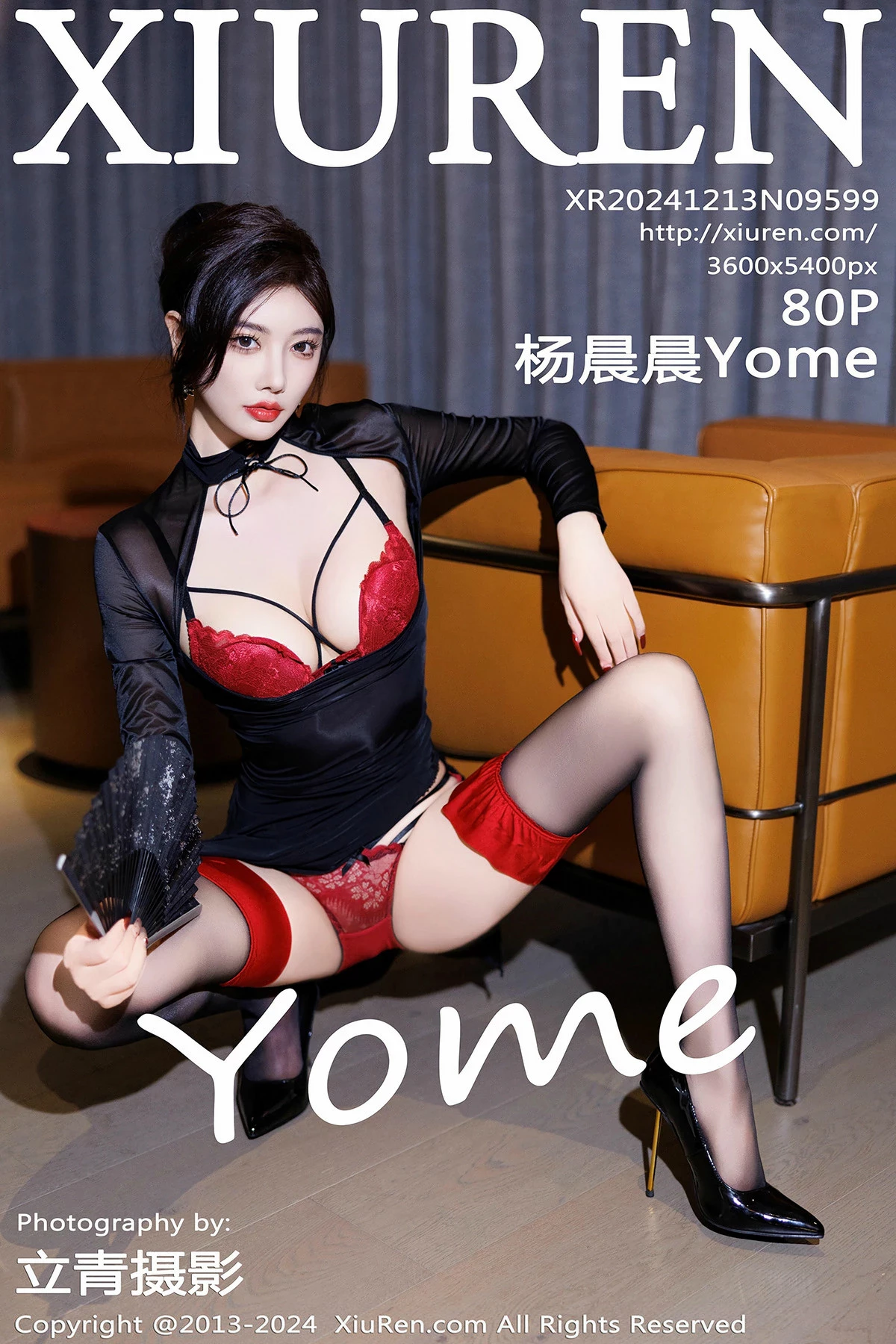 [XiuRen秀人网]2024.12.13 Vol.9599 杨晨晨Yome 黑丝美腿 完整版无水印写真[80P]